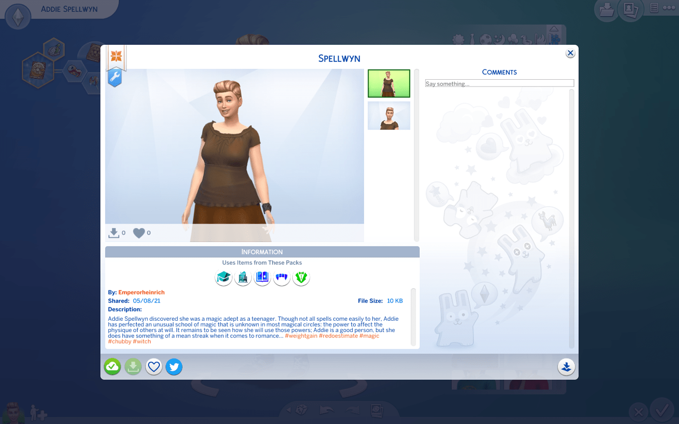 Sims 4 Custom Content Weight Gain General Games Weight Gaming