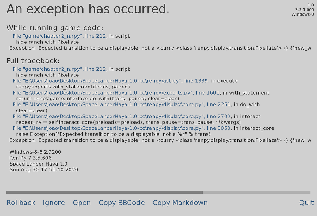 Space Lancer Haya - A weight gain visual novel - Gain Jam 8/2020 ...