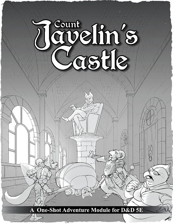 Javelin's Castle A DnD Expansion Adventure Projects Weight Gaming