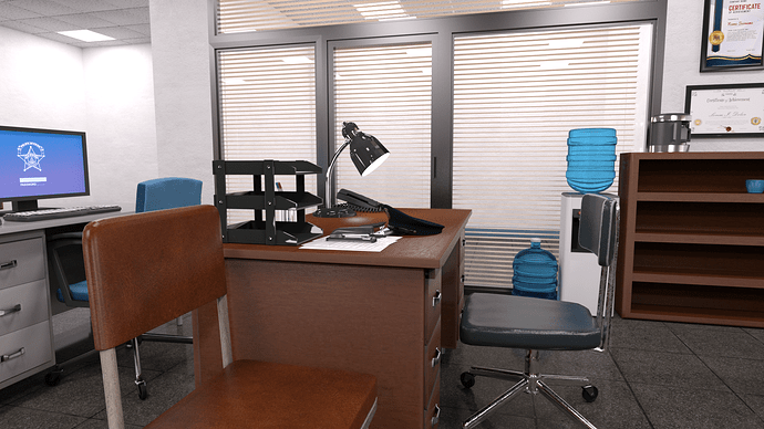 test scene
