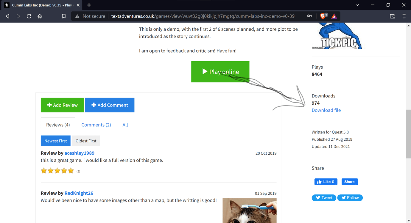 Cumm Labs Inc A Weight Gain & Cumflation Text Adventure (Demo v0.39