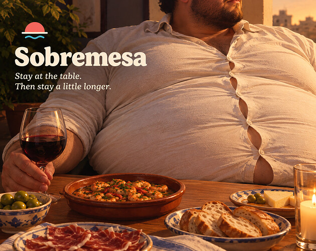 Golden-Hour Sobremesa Feast