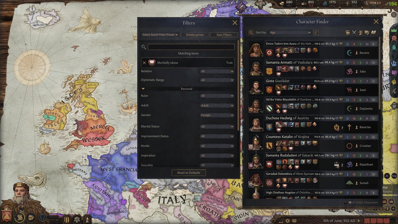 Crusader Kings 3 Weight Gain And Consequences Projects Weight Gaming