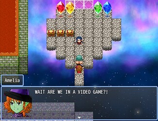 yes, we are in a video game