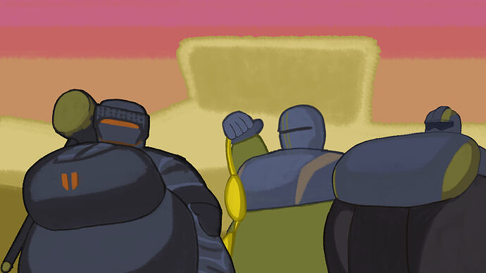 Going into a random Helldivers server 2