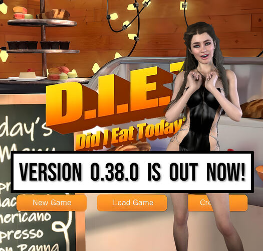 D.I.E.T. - 0.38.0 Out Now
