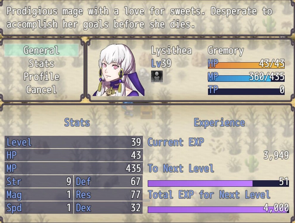 Lysithea's Sweet Escapades Redux A Weight Gain RPG based on Fire