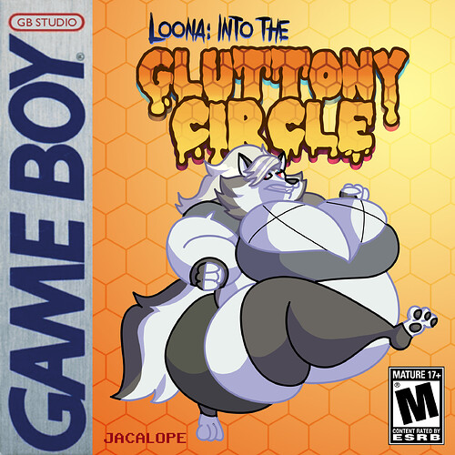 Loona into the gluttony circle cover