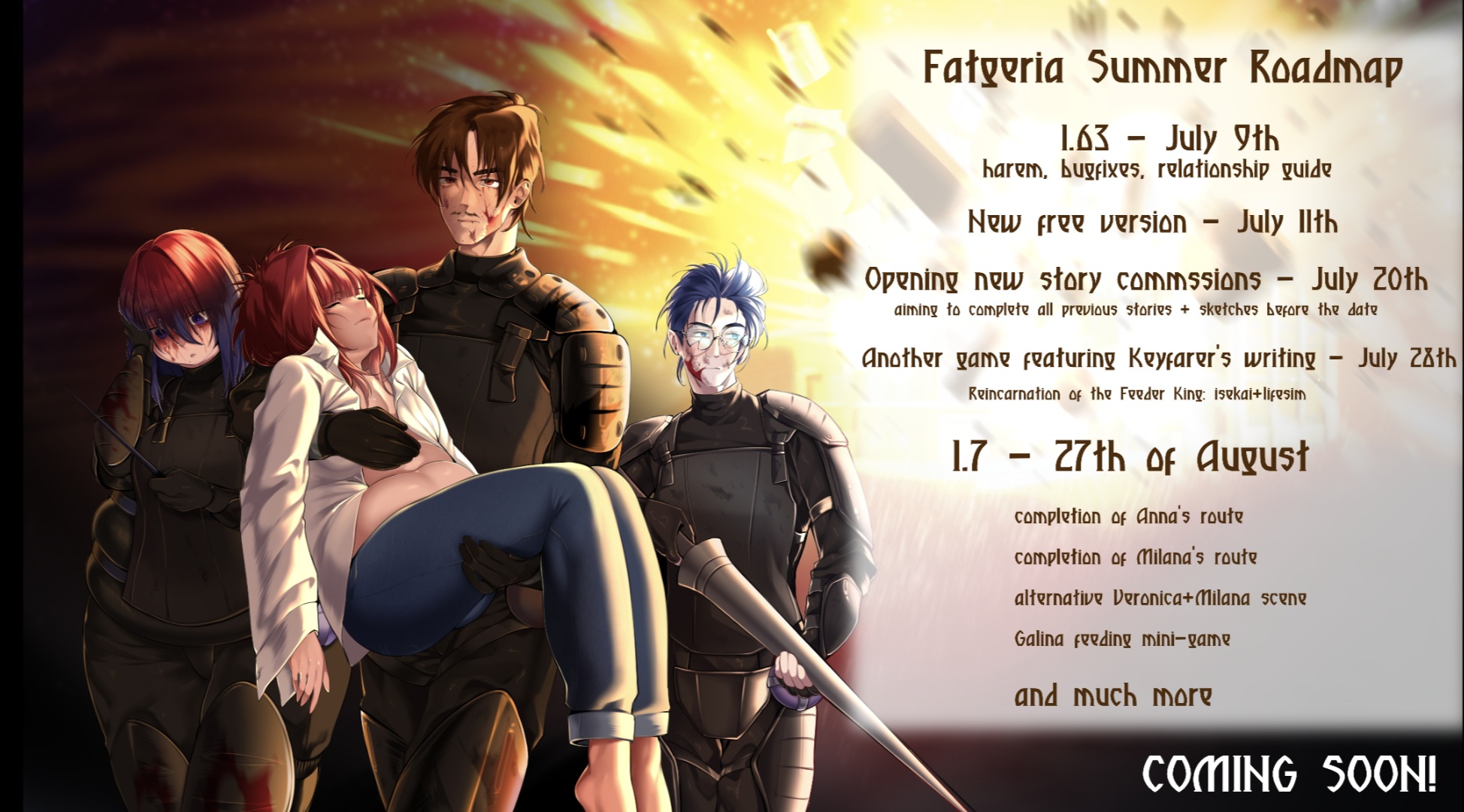 (1.7 NEW UPDATE) [Fatgeria] Feeding Russian noble girls into immobility ...