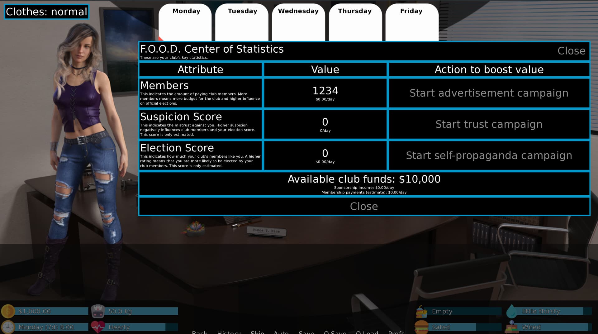 Gain of Life: A weight gain life simulator [v0.53.0] - #1281 by ...