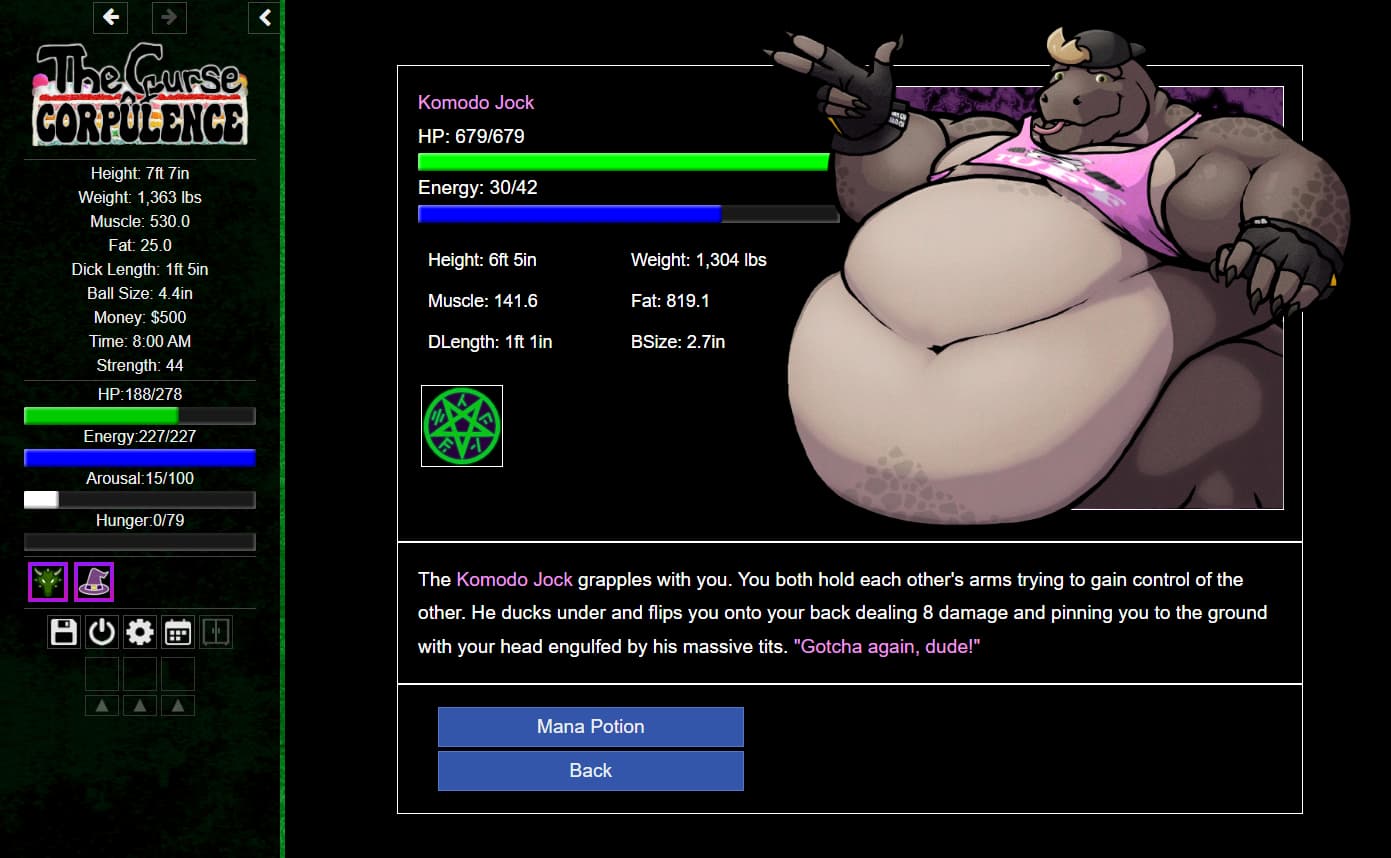 The Curse of Something: A RPG Game About Large Furry Men - Projects -  Weight Gaming